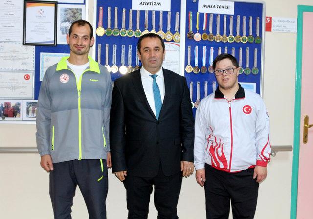 Özel sporcuların başarıları gururlandırdı