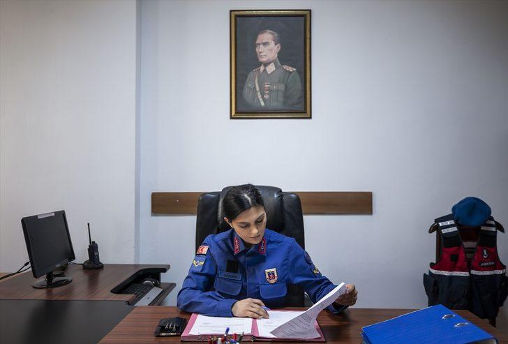 Jandarma hayali kadın halterciyi astsubay yaptı  G2