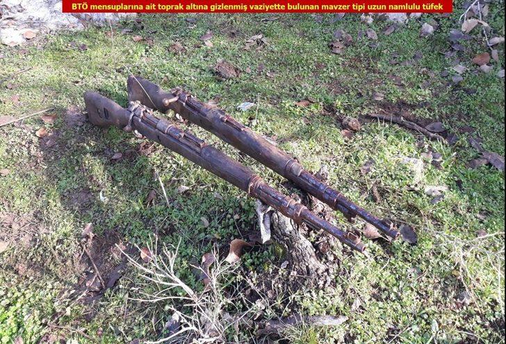 Teröristlerin kullandığı 7 odalı sığınak bulundu G3