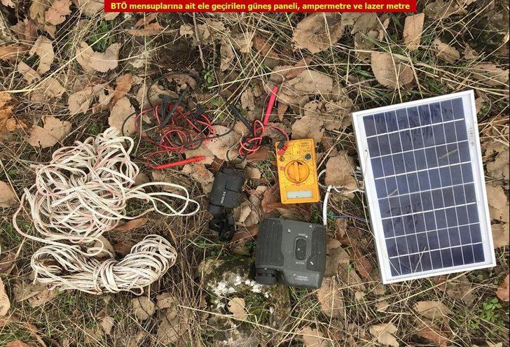 Teröristlerin kullandığı 7 odalı sığınak bulundu G5