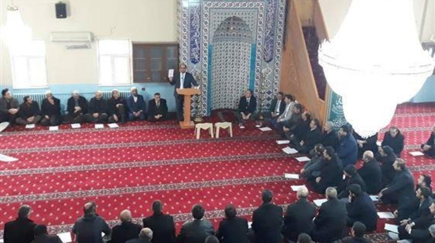 Müftülükten yılın son mutat toplantısı