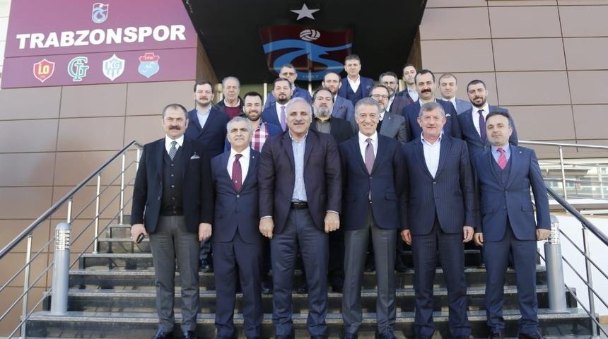 Zorluoğlu&rsquo;ndan Trabzonspora ziyaret