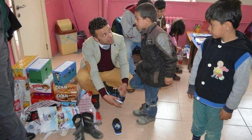 K&ouml;y okullarına yardım &ccedil;ağrısı