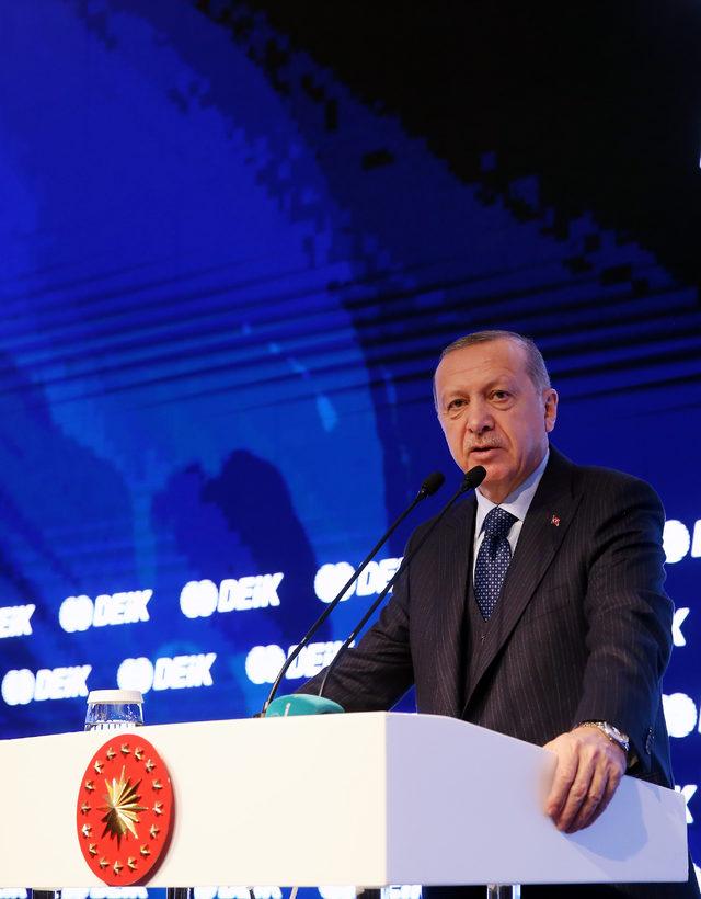 Fotoğraflar // Cumhurbaşkanı Erdoğan, DEİK 2018 yılı Mali Genel Kurulu'nda konuştu
