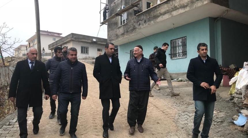 Yol yapım &ccedil;alışmaları tamamlanarak hizmete a&ccedil;ıldı