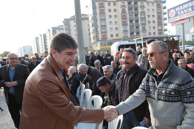 Türel, Avni Tolunay halkına müjde verdi