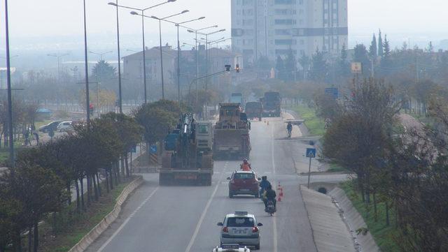 Kilis'ten, sınır hattına iş makinesi sevkiyatı