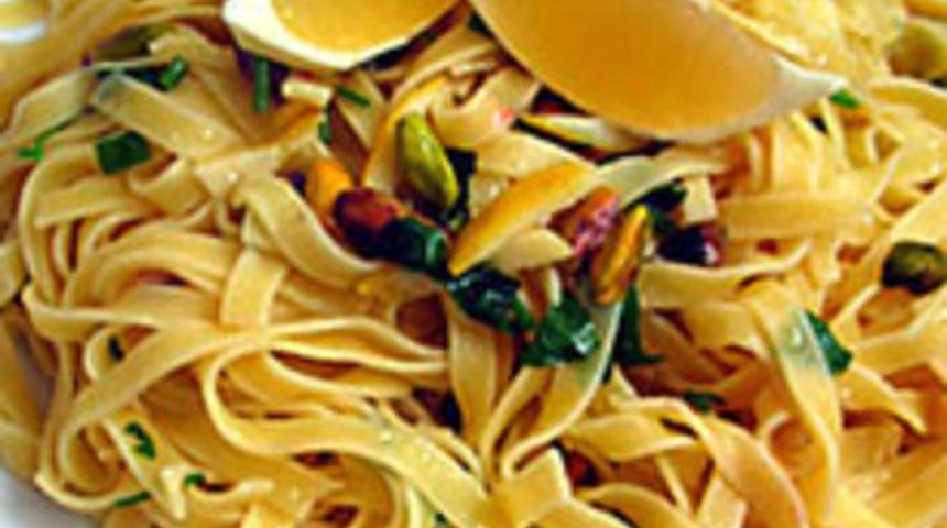 Limonlu Tagliatelle