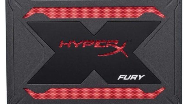 RGB ışıklandırma sistemli SSD: HyperX Fury RGB