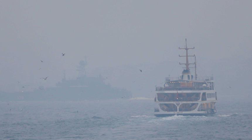 İstanbul'da bazı vapur seferleri iptal edildi