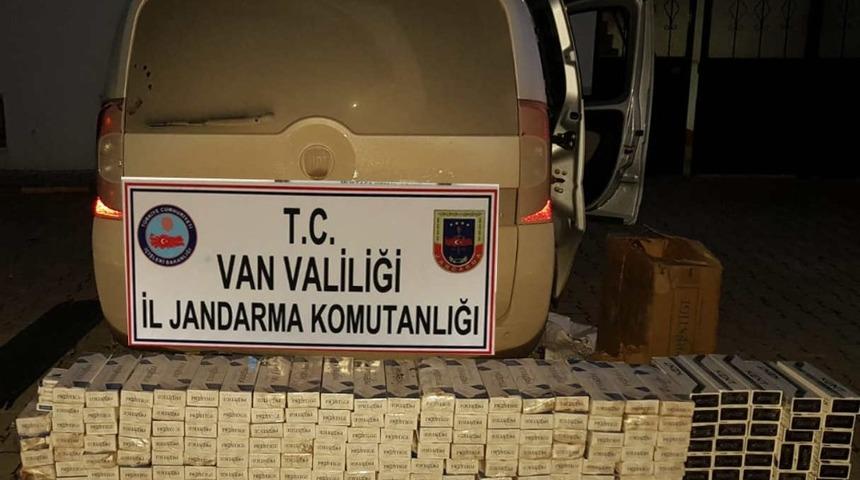 Van&rsquo;da uyuşturucu ve ka&ccedil;ak sigara operasyonu