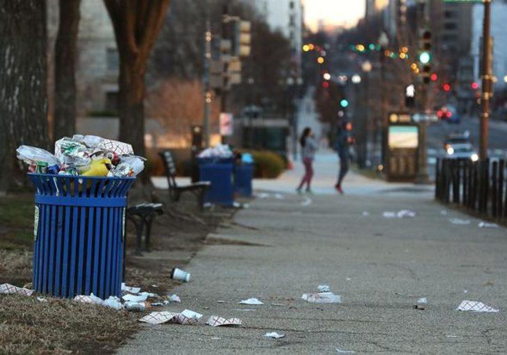 Hükümet kapandı, çöpler toplanmadı  G5