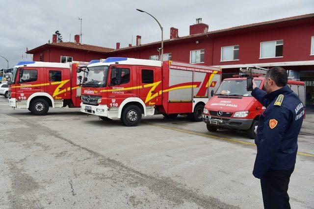 Ankara İtfaiyesi hızda dünya standartlarını yakaladı