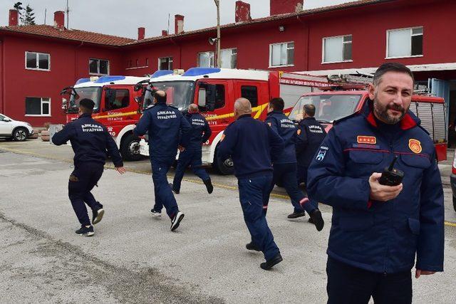 Ankara İtfaiyesi hızda dünya standartlarını yakaladı