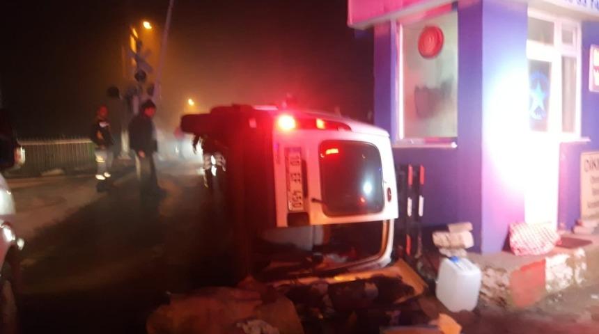 Balıkesir’de trafik kazası: 4 yaralı