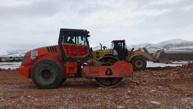 Gümüşhane- Bayburt Havalimanı'nın altyapısında sona geliniyor