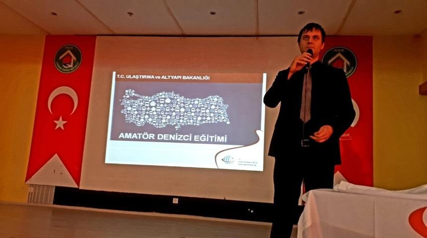 &lsquo;Amat&ouml;r Denizci Belgesi&rsquo; sınavı yapıldı