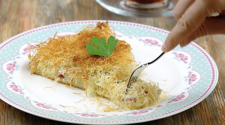 Pastırmalı Kadayıf Böreği 