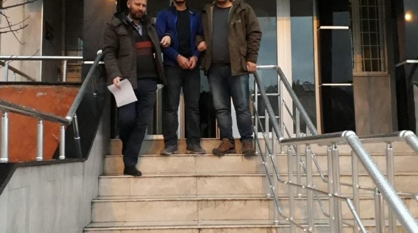 Hırsızlık ş&uuml;phelisi tutuklandı