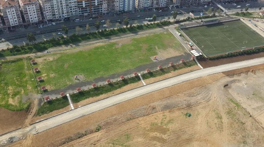 Yaylacık sahil dolgu alanındaki &ccedil;alışmalar devam ediyor