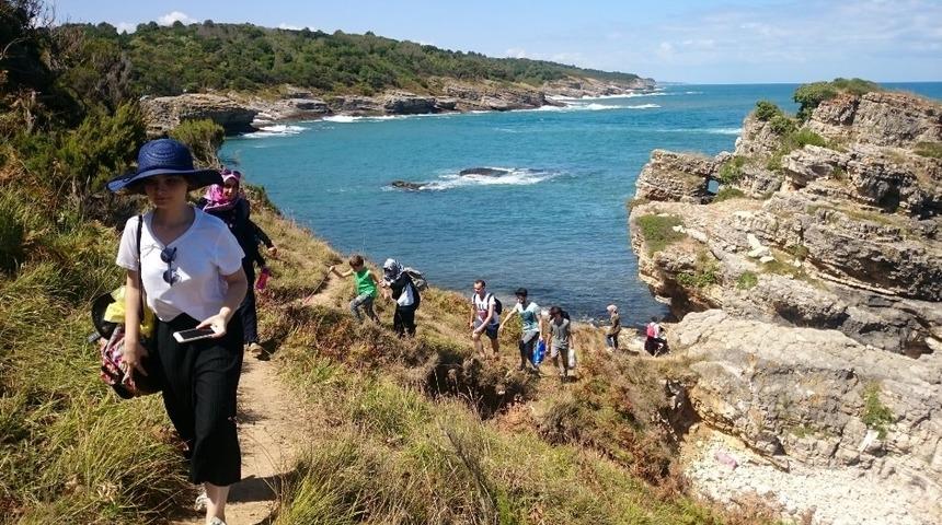 Kandıra sahiline 90 km&rsquo;lik doğa y&uuml;r&uuml;y&uuml;ş parkuru
