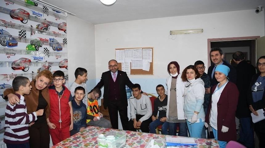 Kartepe&rsquo;de engellilere ağız ve diş sağlığı taraması yapıldı