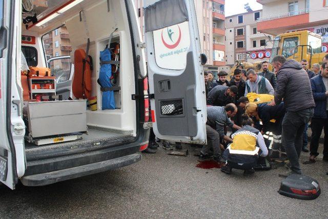 Ünye’de trafik kazası: 1 yaralı