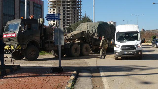 Suriye'ye askeri sevkiyat devam etti