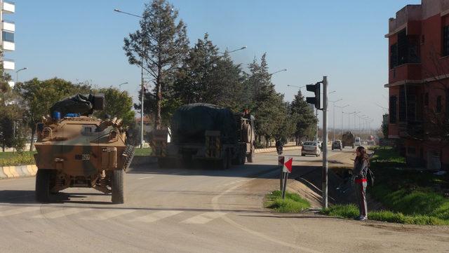 Suriye'ye askeri sevkiyat devam etti