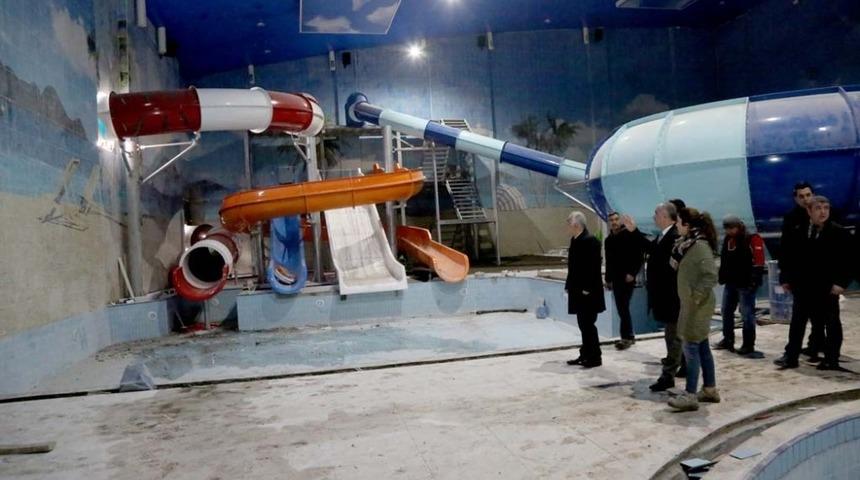 Sivas&rsquo;ın &rsquo;Aquapark&rsquo;ı yarıyıl tatilinde a&ccedil;ılıyor