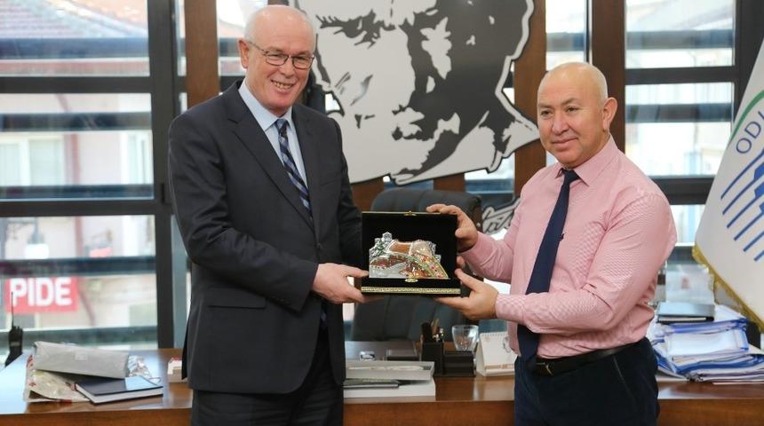 Kardeş kent Razgrad’dan Başkan Kurt’a ziyaret