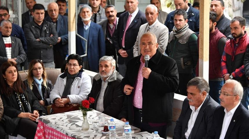 Kocamaz, sel mağduru çiftçileri ziyaret etti