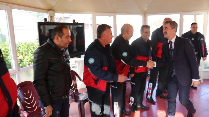 Başkan Şirin: "İtfaiye teşkilatımızla gurur duyuyoruz&rdquo;