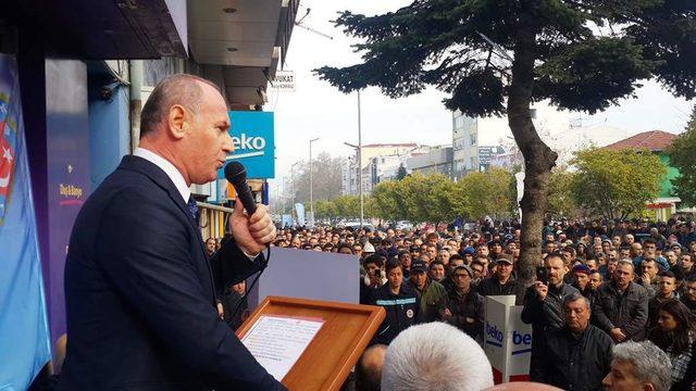 Tersane işçilerinden Sakarya'daki askeri fabrikanın özelleştirilmesi kararına tepki