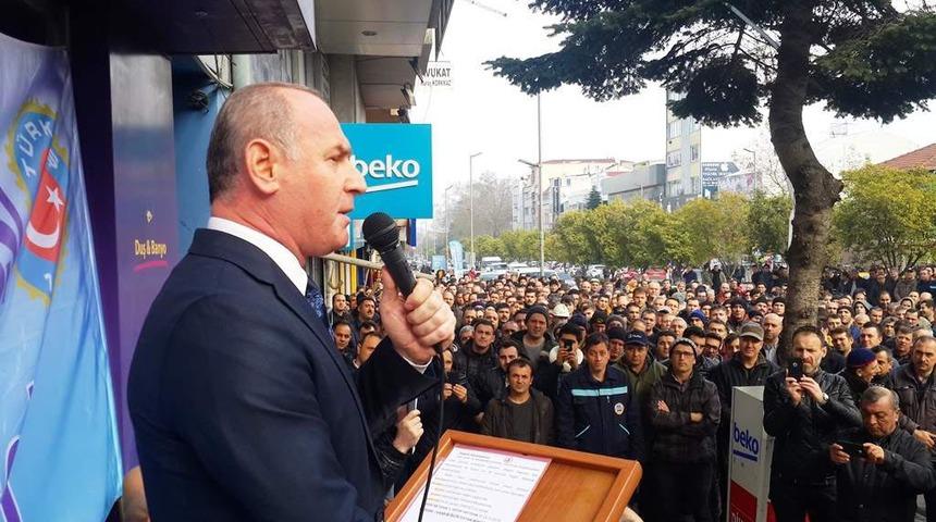 Tersane işçilerinden Sakarya'daki askeri fabrikanın özelleştirilmesi kararına tepki