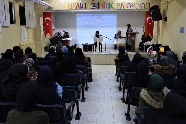 Elazığ’da, “Genç Nida Kur’an-ı Kerim Güzel Okuma Yarışması”