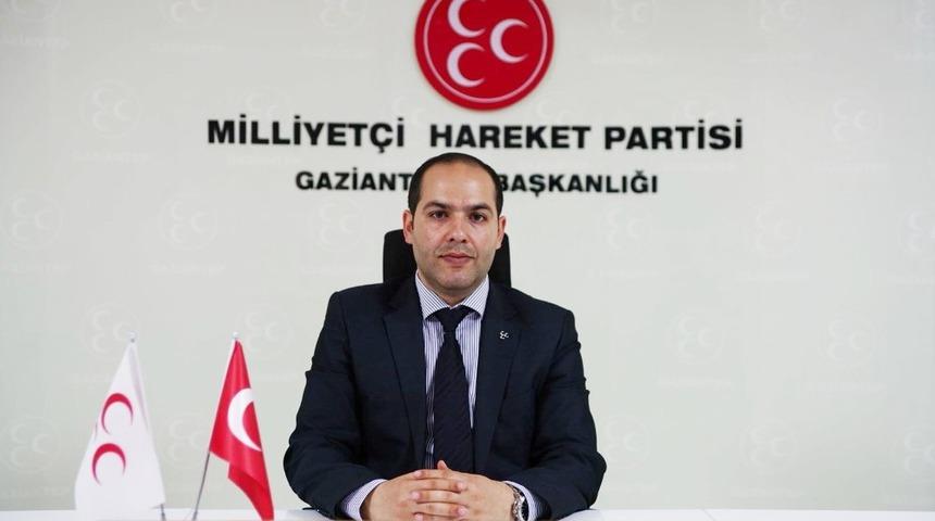 MHP Gaziantep İl Başkanı &Ccedil;elik&rsquo;ten 25 Aralık mesajı