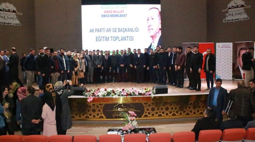 Şanlıurfa&rsquo;da Parti İ&ccedil;i Ar-Ge Teşkilat Eğitim toplantısı yapıldı
