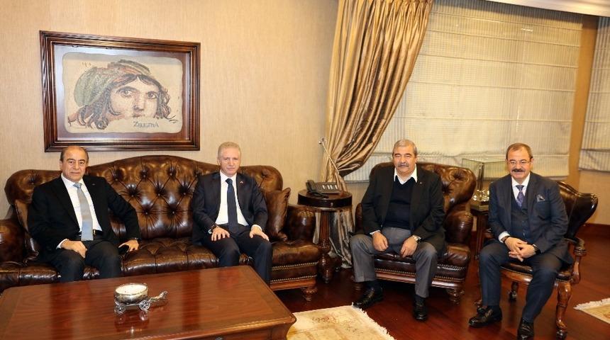 Gaziantep Valisi Davut G&uuml;l&rsquo;den SANKO&rsquo;ya iadeyi ziyaret