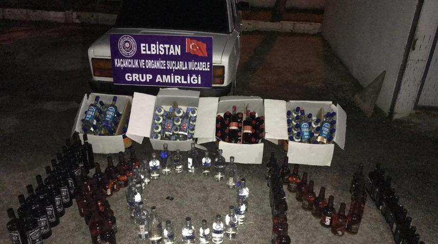 Otomobil dolusu ka&ccedil;ak i&ccedil;ki ele ge&ccedil;irildi