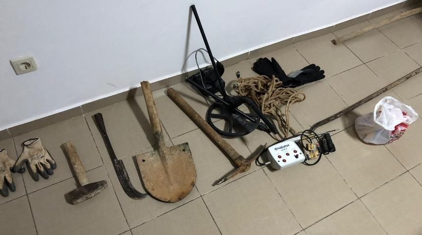 Antik kentte ka&ccedil;ak kazıya su&ccedil;&uuml;st&uuml;