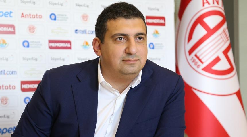 Antalyaspor Başkanı Ali Şafak &Ouml;zt&uuml;rk: G&uuml;zel ma&ccedil; oldu diyemeyeceğim