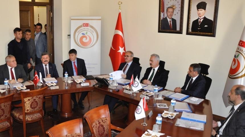 2018 yılının son toplantısı Antalya&rsquo;da yapıldı