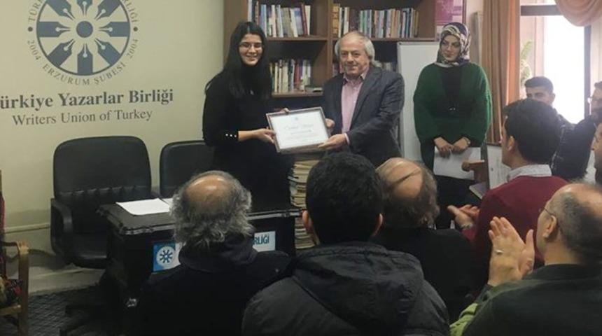 Gen&ccedil;ler, TYB Erzurum Şubesi&rsquo;nde Top&ccedil;u&rsquo;yu anlattı