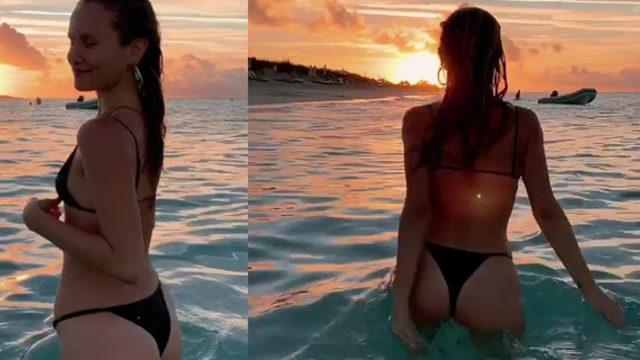 Annesinin kızı! Onu gölgede bıraktı... 