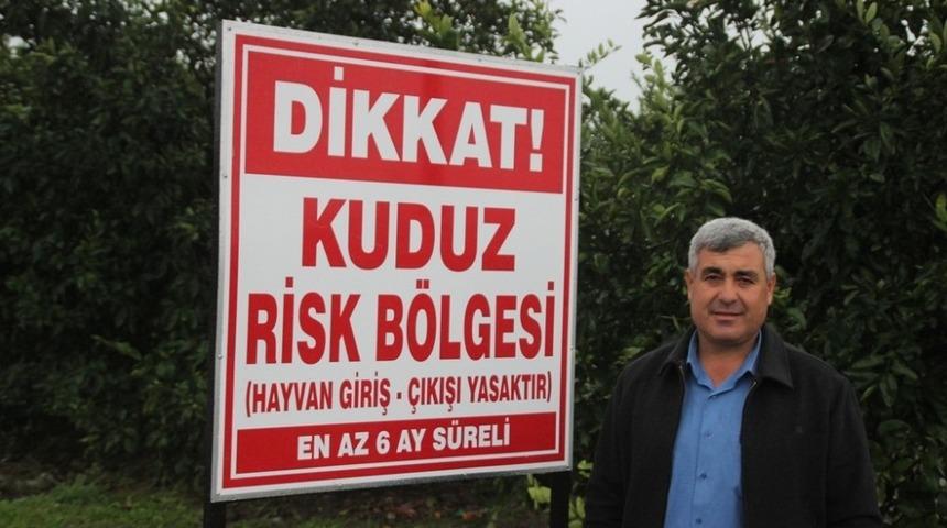 Hatay&rsquo;da 2 mahallede kuduz karantinası