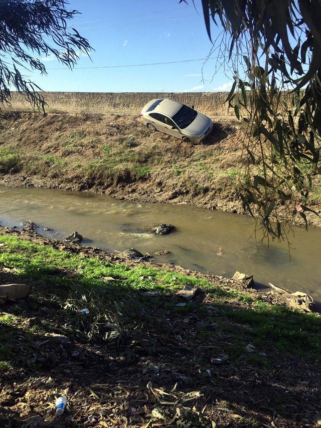 Otomobili kanal kenarında bulunan Suriyeli, 15 gündür kayıp