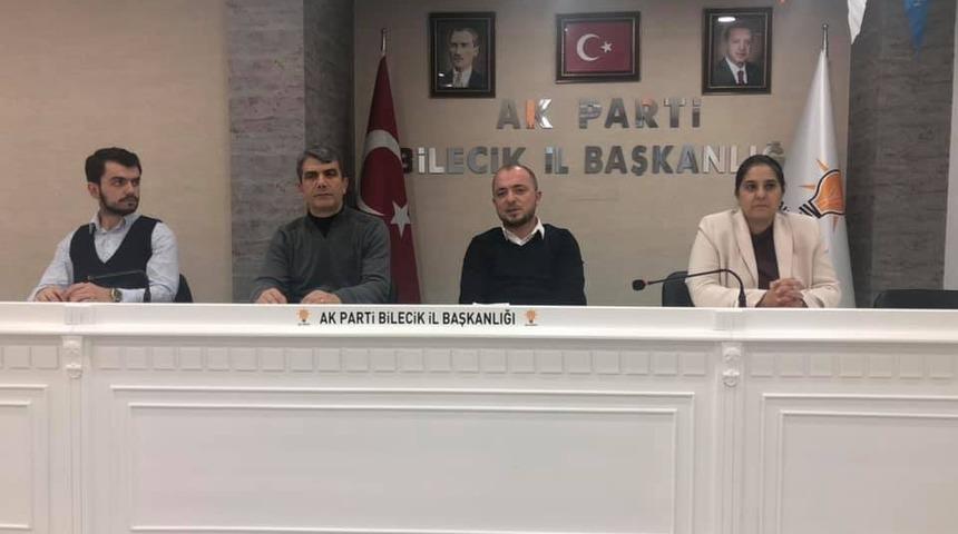 AK Parti Bilecik İl Yönetim Kurulu toplantısı yapıldı