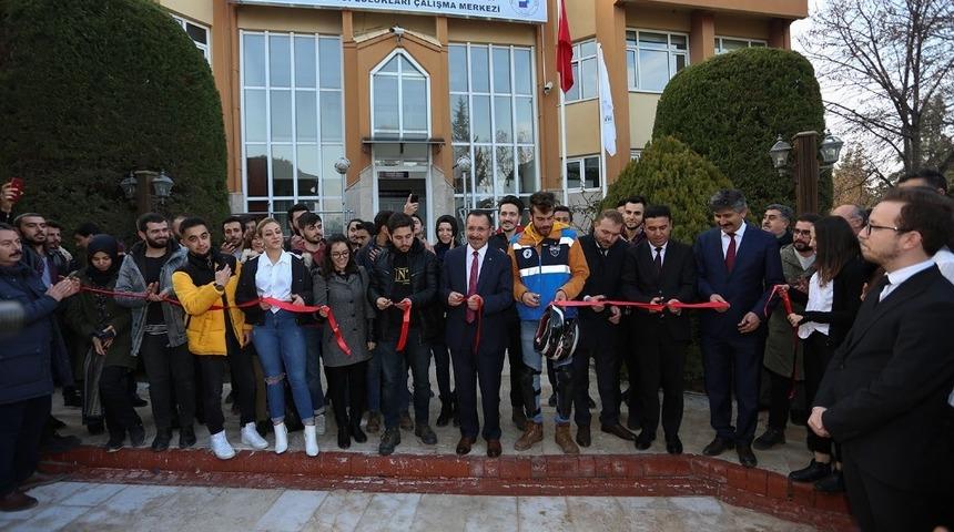 PA&Uuml; &Ouml;ğrenci Toplulukları &Ccedil;alışma Merkezi a&ccedil;ıldı