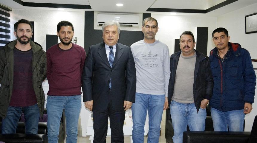 Emniyet M&uuml;d&uuml;r&uuml; Yıldırım&rsquo;dan gazetecilere ziyaret